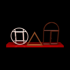اشکال هندسی پنجره